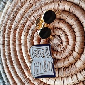 NEW I READ BANNED BOOKS Enamel Pin Set